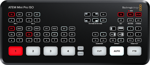 LOCATION - Mélangeur vidéo BLACKMAGIC DESIGN ATEM Mini Pro ISO
