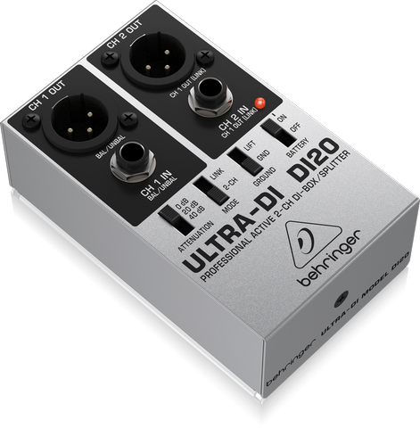 LOCATION - Boîtier de direct actif D.I. BEHRINGER DI20