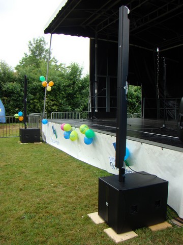 Le K-ARRAY KR402 à la ville de Bouguenais avec l'ATELIER SCENIQUE