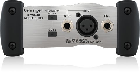 LOCATION - Boîtier de direct actif D.I. BEHRINGER DI100 ULTRA-DI