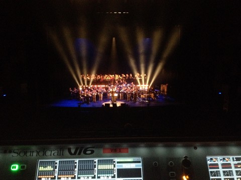 Enregistrement "live" en concert avec le studio d'enregistrement mobile de l'ATELIER SCENIQUE