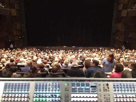 Enregistrement "live" en concert avec le studio d'enregistrement mobile de l'ATELIER SCENIQUE