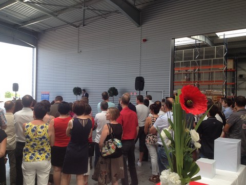 Sonorisation évènementielle pour l'inauguration du nouveau bâtiment de PLS ARTIPÔLE à Ancenis avec l'ATELIER SCENIQUE