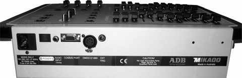 Location console / Pupitre d'éclairage ADB Mikado et LSC Minim