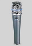 Location micro filaire SHURE BETA57A + pince